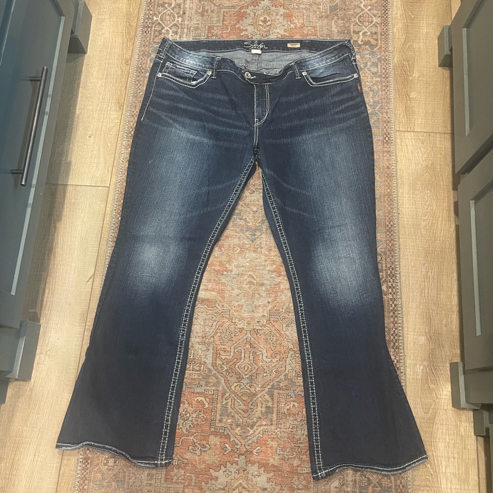 Silver Tuesday Bootcut Jeans 24w